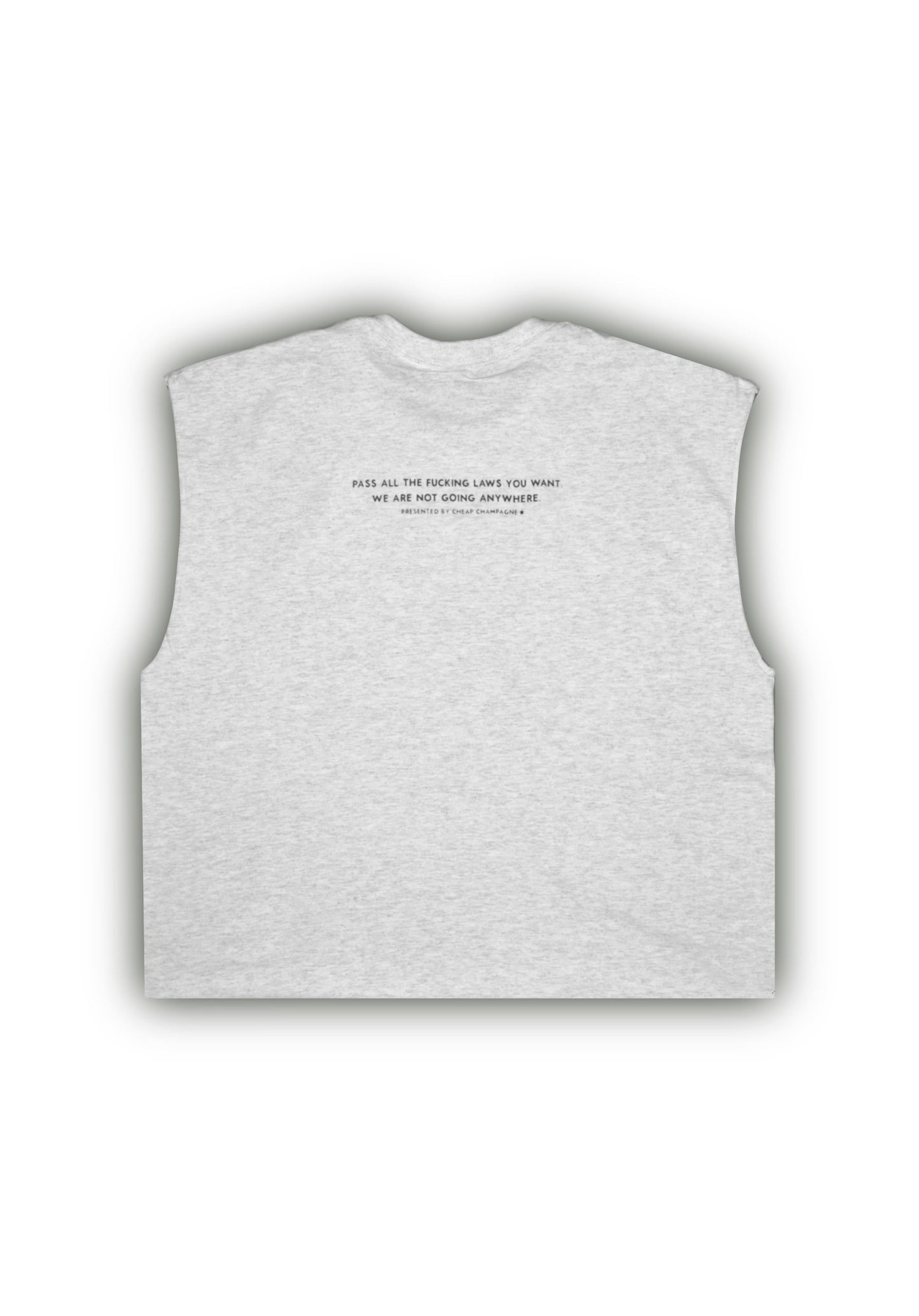 Fa***t Crop Top Cut off