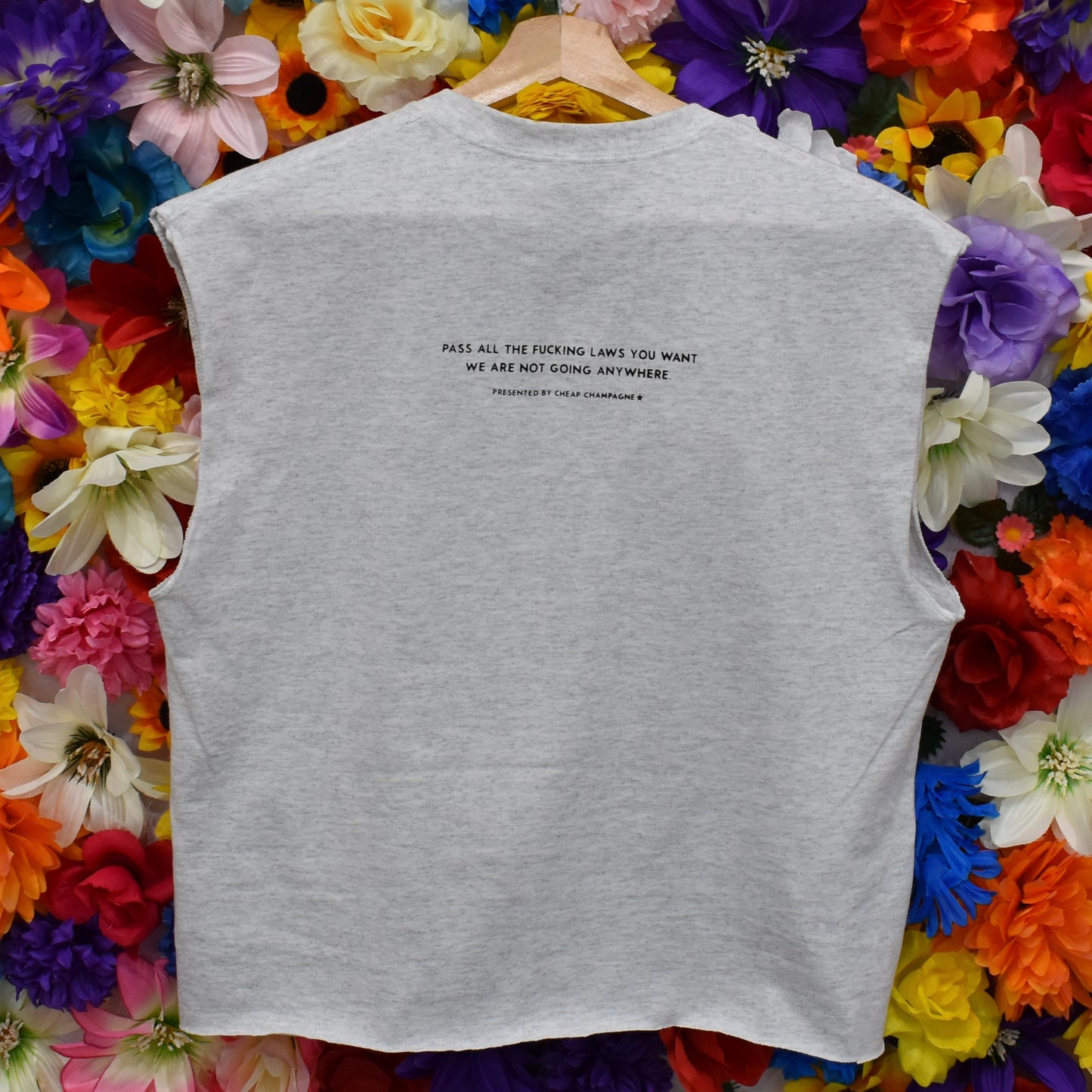 Fa***t Crop Top Cut off